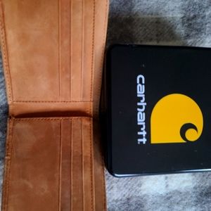 Carhartt Wallet and tin